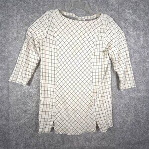 J. Jill Women's Long Sleeve Pullover Top Gray Size M